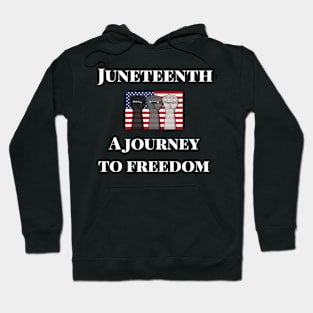 Juneteenth is My Independence Day Juneteenth Queen Melanin African American Women Hoodie